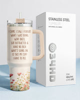 Highland Cow tumbler view 8