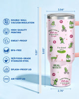 Pickle tumbler view 2