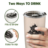 Cute Dragon Coffee tumbler view 9