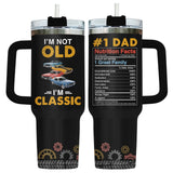 Car Dad 40oz tumbler