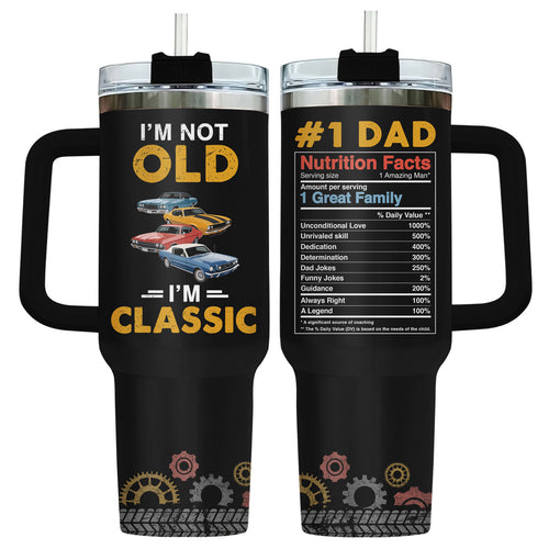Car Dad 40oz tumbler