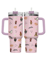 Crazy Chicken Lady 40oz tumbler