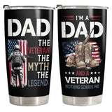 Veteran Dad 20oz tumbler