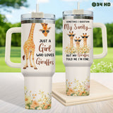 Giraffe tumbler view 5