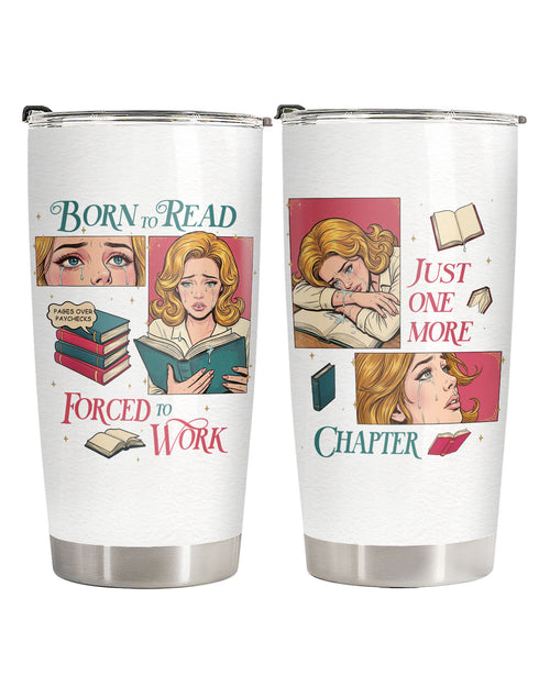 Born To Read 20oz tumbler