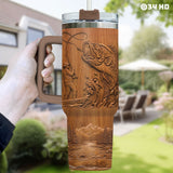 Fishing Gifts For Men tumbler view 6