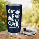 Cat Dad tumbler view 7