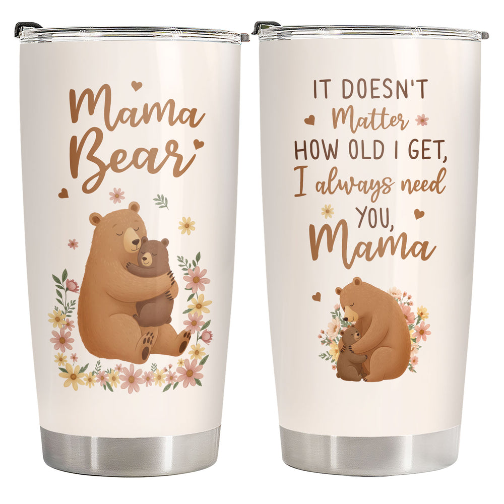 Mama Bear 20oz Tumbler with Lid
