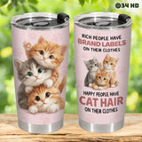 Cute Cat tumbler view 5