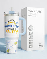 Highland Cow Funny Tea Lover tumbler view 8