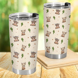 Highland Cow tumbler view 6