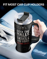 Viking Christmas tumbler view 5