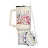 Sewing Embroidery tumbler view 3