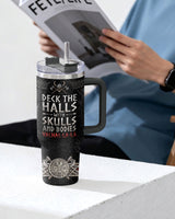 Viking Christmas tumbler view 7