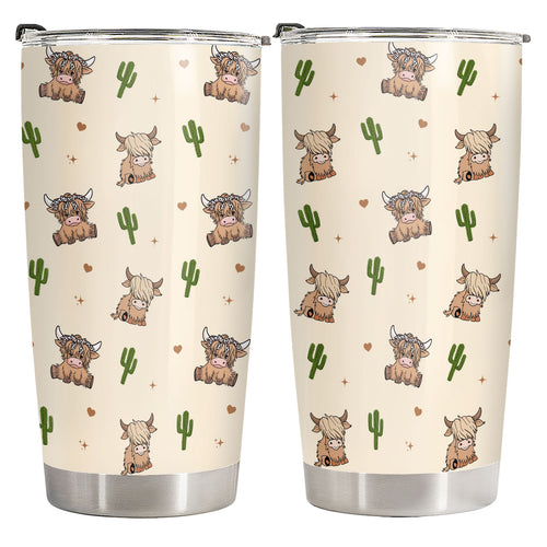 Highland Cow 20oz tumbler