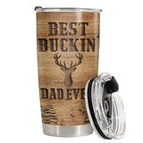 Deer Hunting tumbler view 3