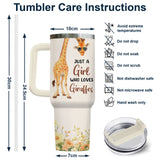 Giraffe tumbler view 9