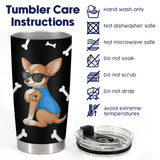 Chihuahua Dad tumbler view 8
