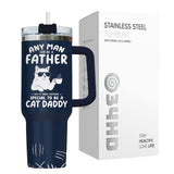 Cat Dad Club tumbler view 4
