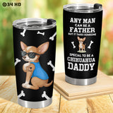 Chihuahua Dad tumbler view 6