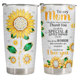 Sunflower Sunshine 20oz tumbler