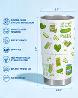 Pickle tumbler view 2