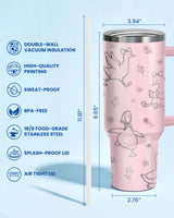 Silly Goose tumbler view 2