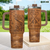 Fishing Gifts For Men tumbler view 5