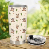 Highland Cow tumbler view 7