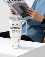 Highland Cow Funny Tea Lover tumbler view 7