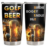 Funny Golf And Beer 20oz tumbler