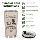 Cute Dragon Coffee tumbler view 8