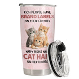 Cute Cat tumbler view 3