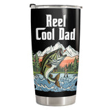 Reel Cool Dad tumbler view 2