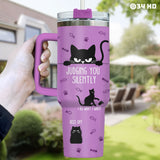 Funny Cat Lover tumbler view 6