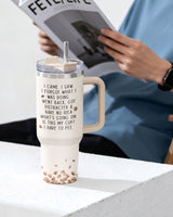 Sloth tumbler view 7