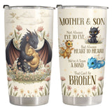 Dragon Floral 20oz tumbler