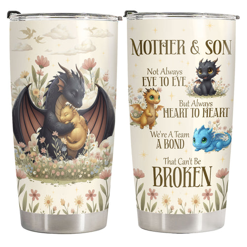 Dragon Floral 20oz tumbler