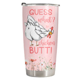 Funny Chicken tumbler view 2