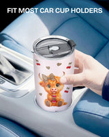 Highland Cow tumbler view 5