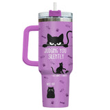 Funny Cat Lover tumbler view 2