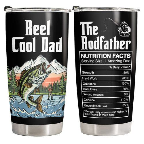Reel Cool Dad 20oz tumbler