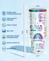 Nurse tumbler view 2