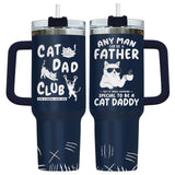 Cat Dad Club 40oz tumbler