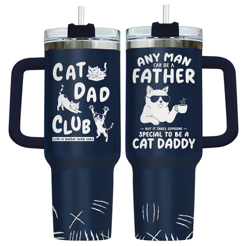 Cat Dad Club 40oz tumbler