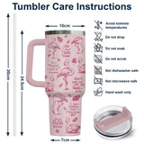 Flamingo tumbler view 9