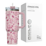 Flamingo tumbler view 4