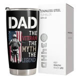 Veteran Dad tumbler view 4