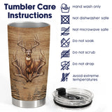 Deer Hunting tumbler view 8