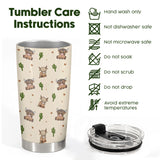 Highland Cow tumbler view 8
